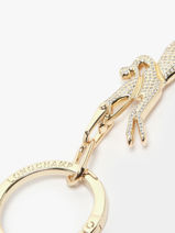 Longchamp Porte-cl�s cheval animation st Sleutelhanger Goud-vue-porte